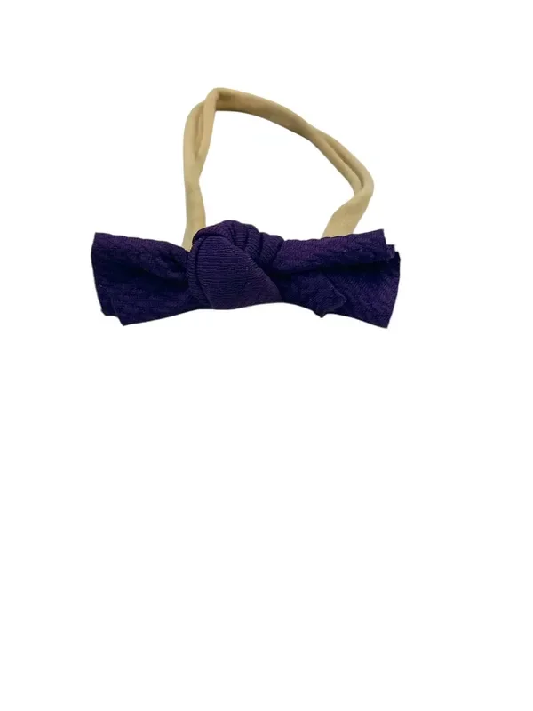 Messy Knot Nylon – Eggplant