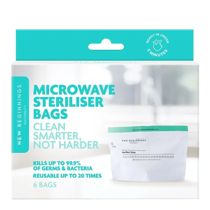 Microwave Steriliser Bags (6pk)
