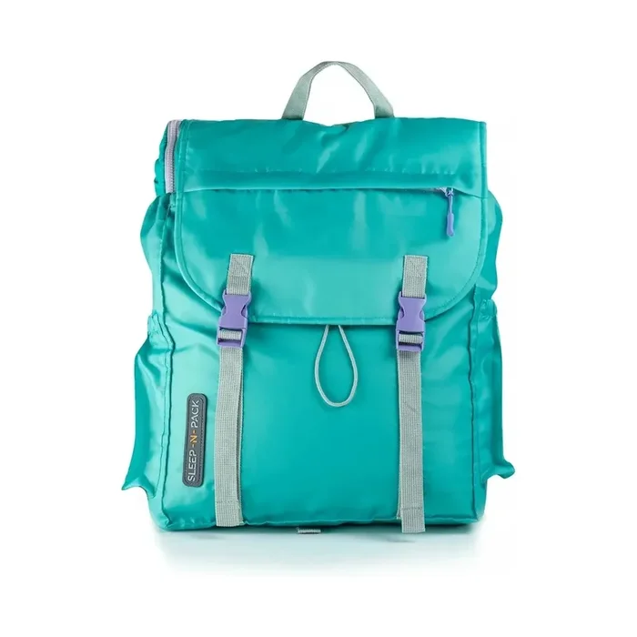 Mimish Big Kids Sleep N’ Pack – Teacup Teal