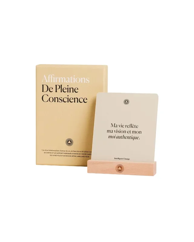 Mindful Affirmations: French Edition – Affirmations De Pleine Conscience – French by Intelligent Change