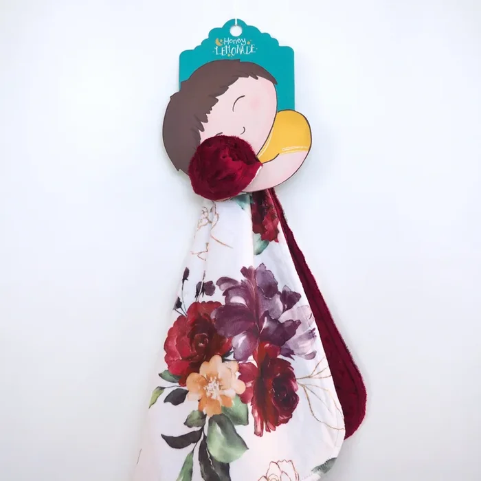 Mini Minky – Red Floral