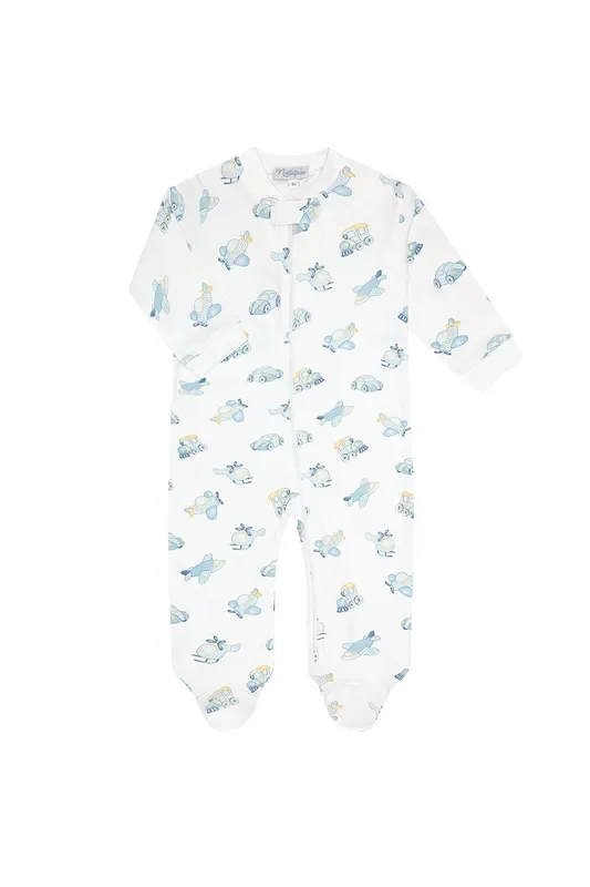 Mini Voyages Zipper Footie