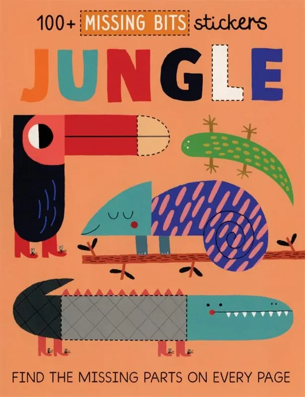 Missing Bits Sticker Book – Jungle