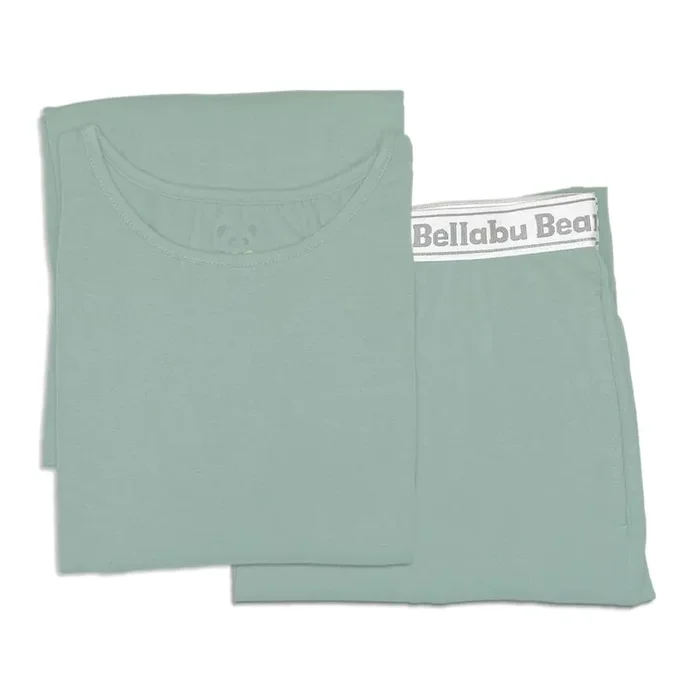 Misty Green Bamboo Men’s Pajama Set