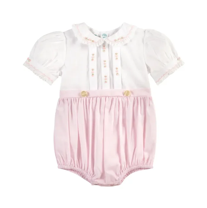 Mock Two-Piece Romper