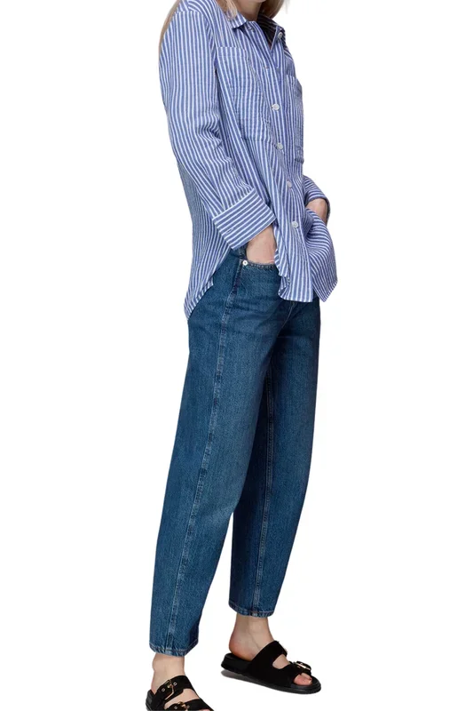 Mollie Stripe Overshirt