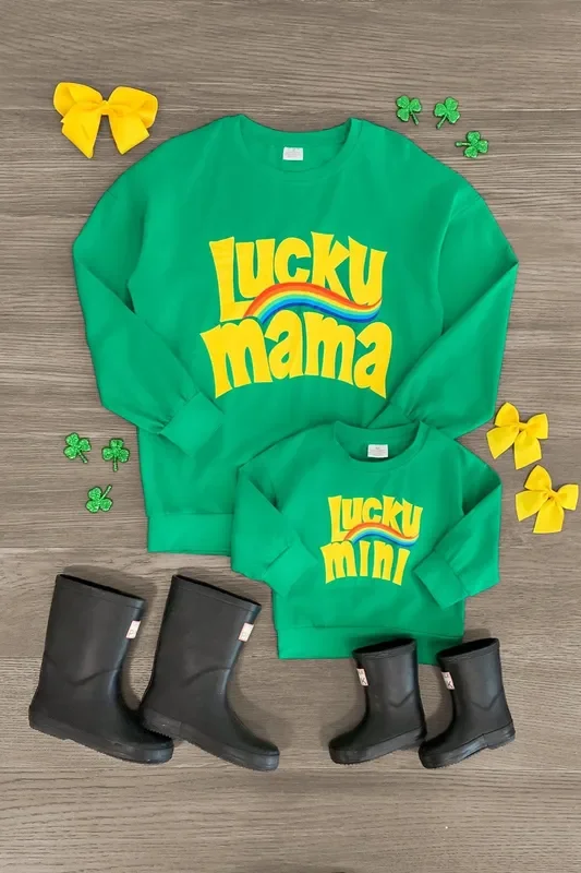Mom & Me – “Lucky Mama & Mini ” Top