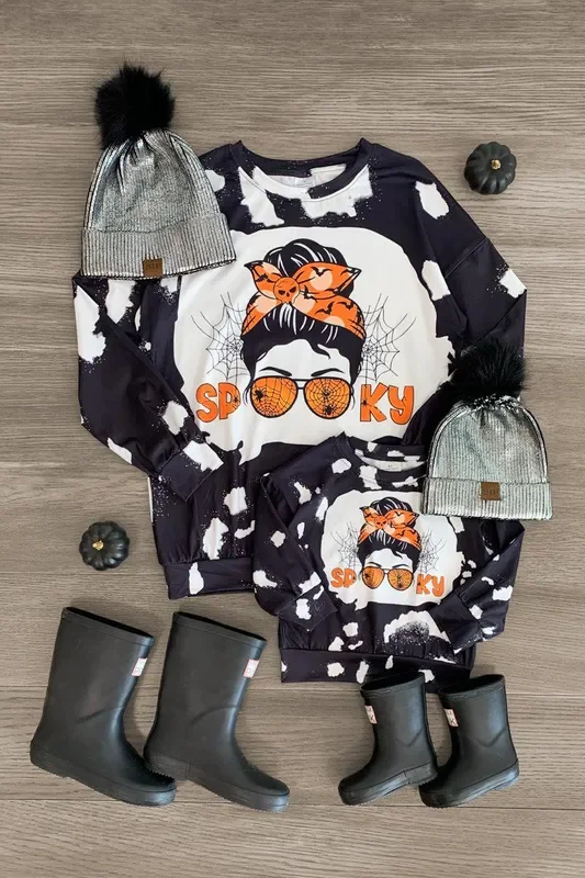 Mom & Me – “Spooky ” Sunglasses Top