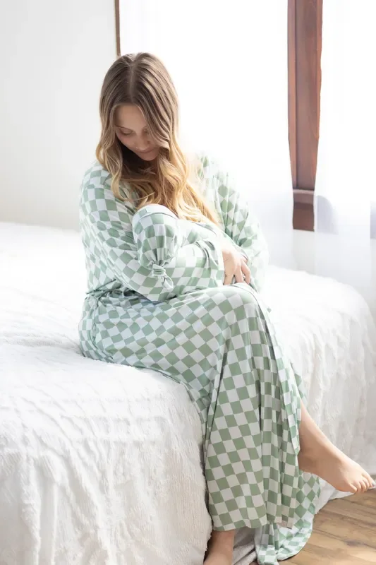 Mommy Robe – Sage