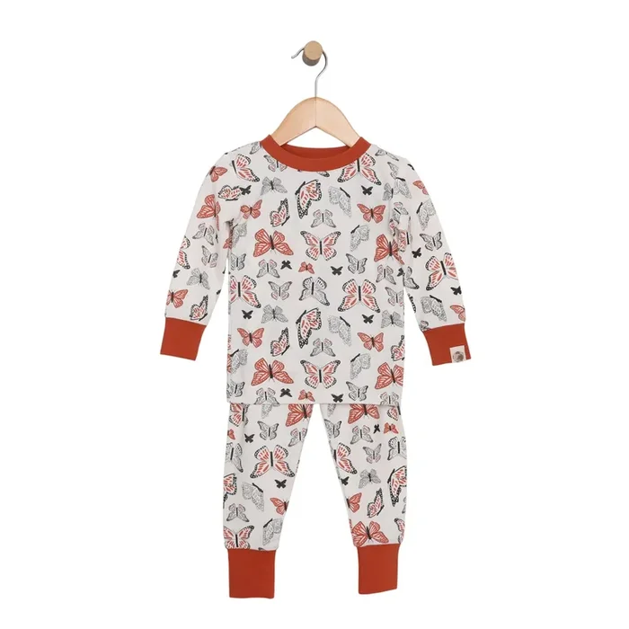 Monarch Butterfly Pj Set In Infant-toddler Sizes