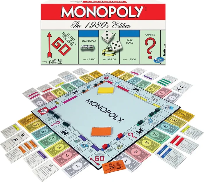 Monopoly The 1980’s Edition Board Game