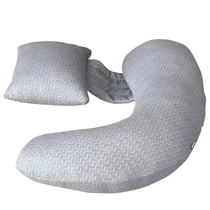 Moon – Bamboo Multi-Position Pregnancy Pillow (Grey)