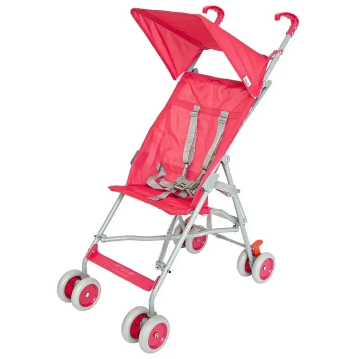 Moon – Jet-Light Weight/Compact Fold Buggy Stroller – Red