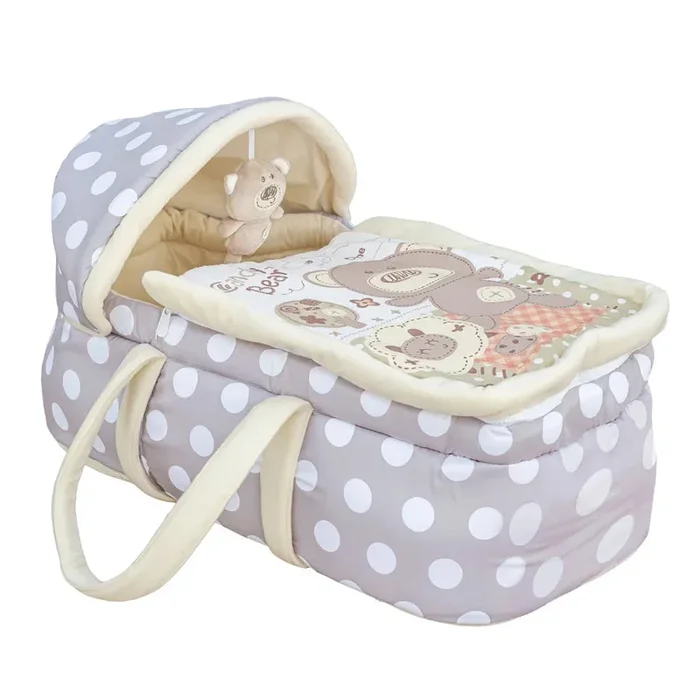 Moon – Moses Basket, Travel Carrycot – Grey