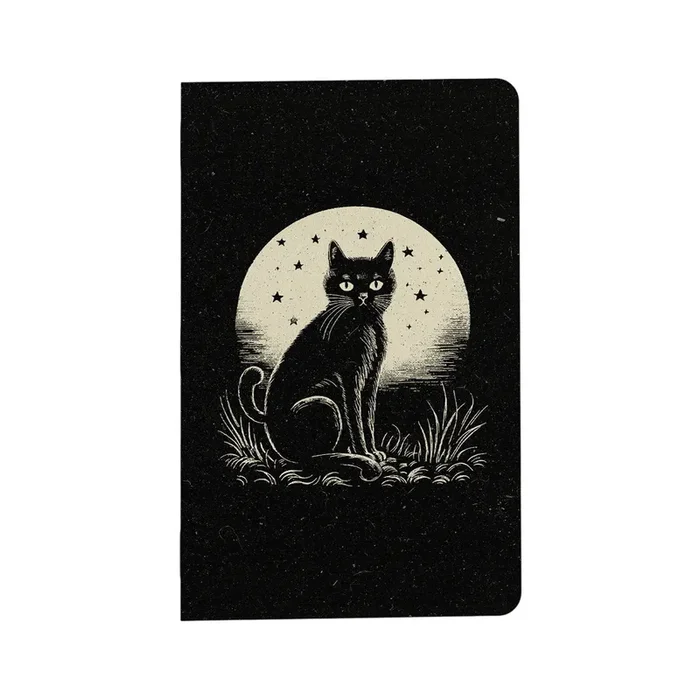 Moonlit Cat Notebook