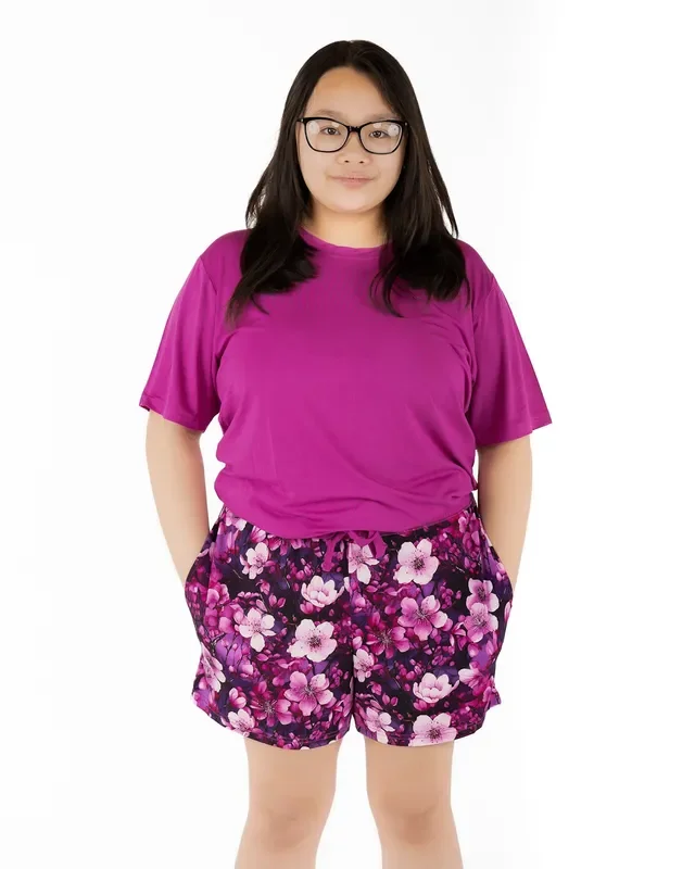 Mulberry | Adult Bamboo Short Sleeve T-shirt