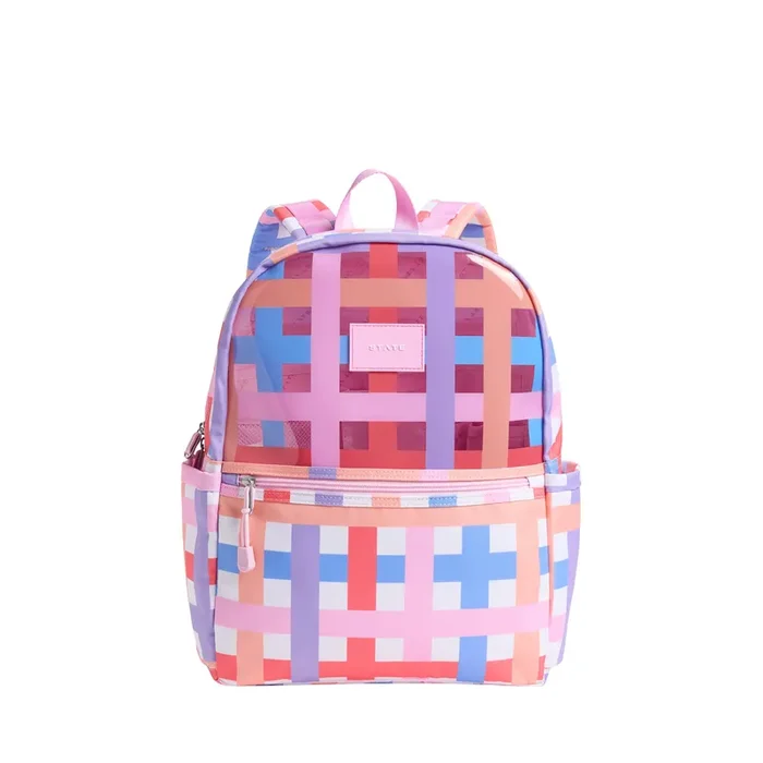 Multi Plaid Kane Backpack