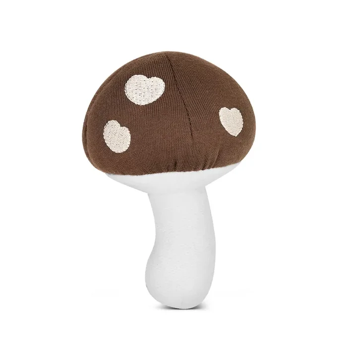Mushroom Rattle – Caramel