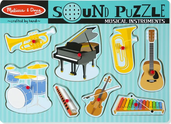 Musical Instruments Sound Puzzle – 8 Pieces