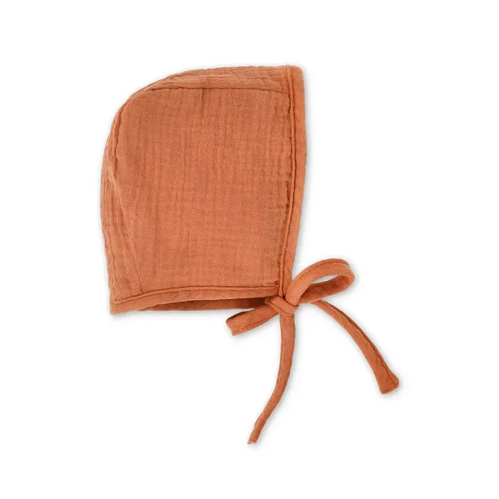 Muslin Bonnet – Rust