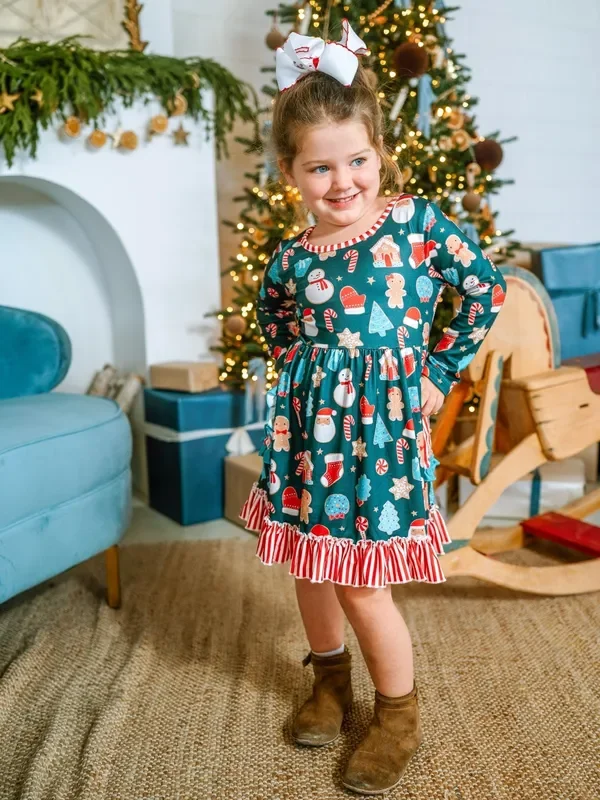 My Favorite Christmas Things Twirl Dress