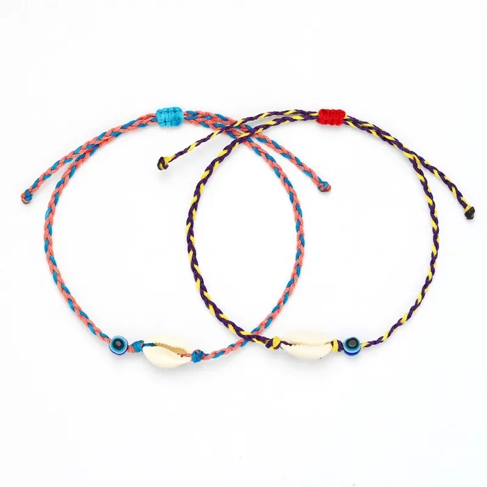 Natalia Cowrie Shell Anklet