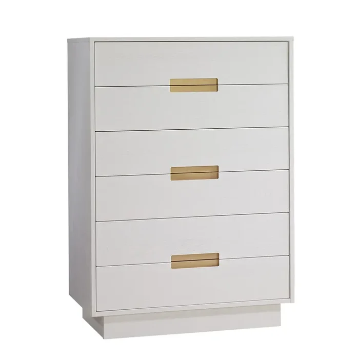 Natart Como Tall Chest 6 Drawers
