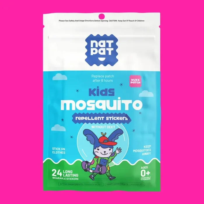 NATPAT Buzzpatch – Mosquito & Insect Repellent Stickers