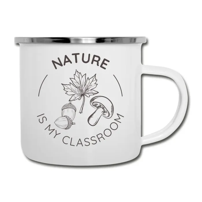 Nature is My Classroom Enamel Cup