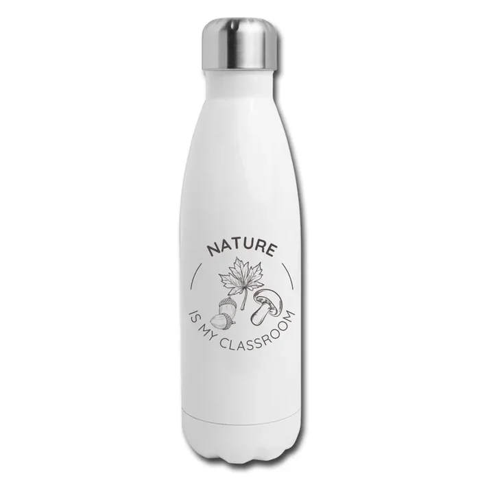 Nature is My Classroom Insulated Stainless Steel Eco-Friendly Water Bottle for Kids and Adults