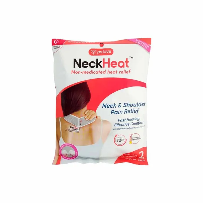 Neckheat Neck & Shoulder Pain Relief Patch, 2 Pieces