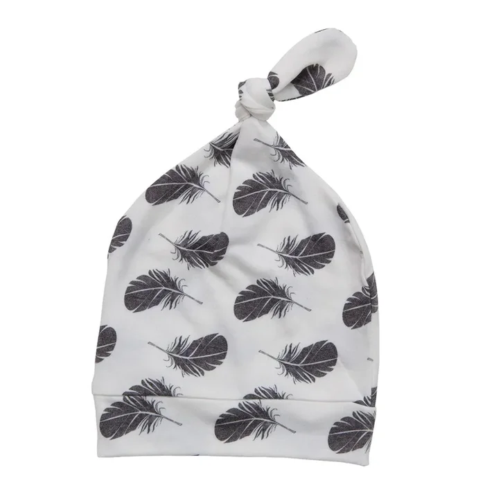 Newborn Top Knot Hat – Plume