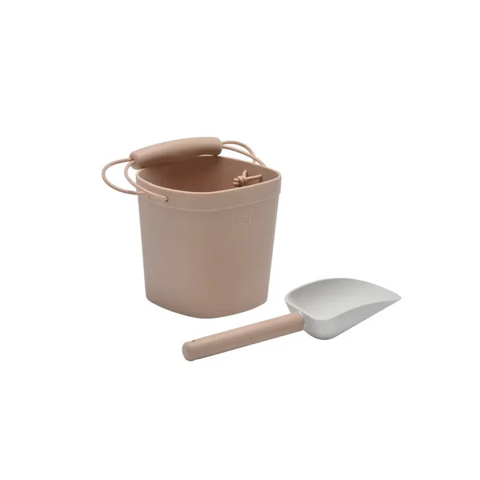 noüka Silicone Bucket & Shovel – Soft Blush