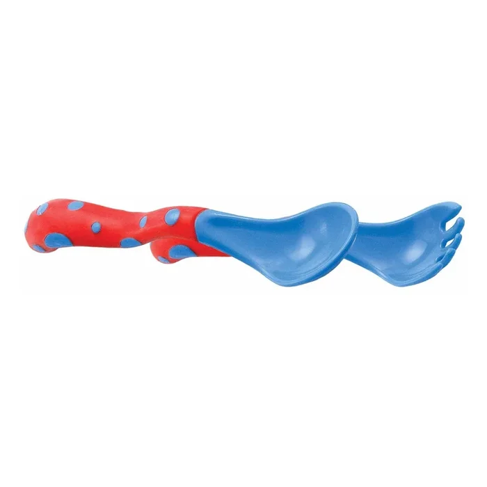 Nuby 1 + 1 Angled Spoons And Forks ,Second Age
