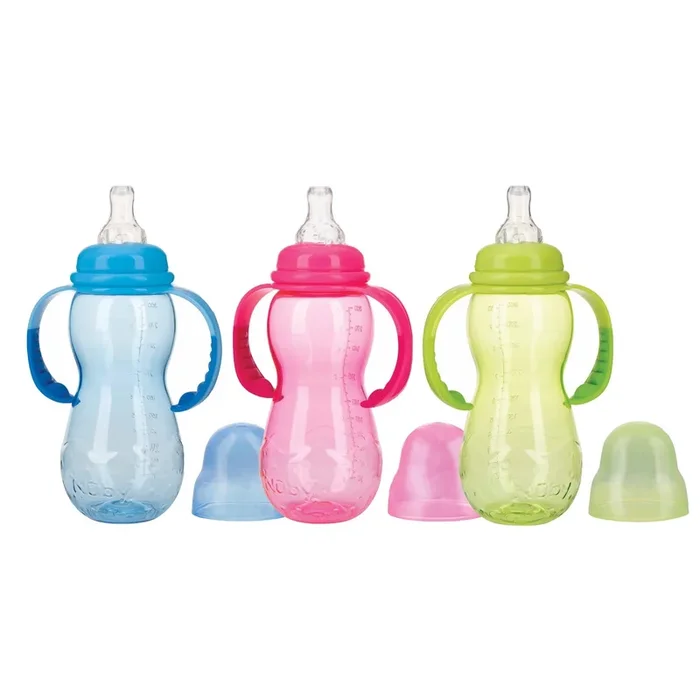 Nuby 1 Pack No Spill Feeding Bottle With Handle