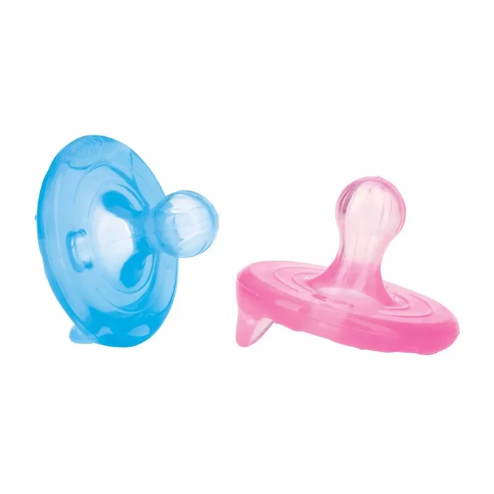 Nuby 2 Piece Silicone Cherry Pacifier 6-36 Months