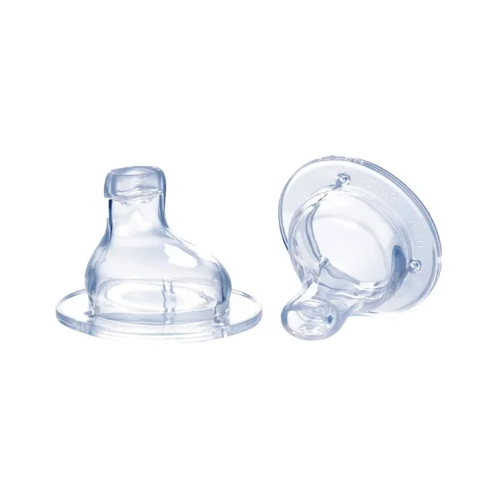 Nuby 2 Piece Sipper Wide Neck Nipple