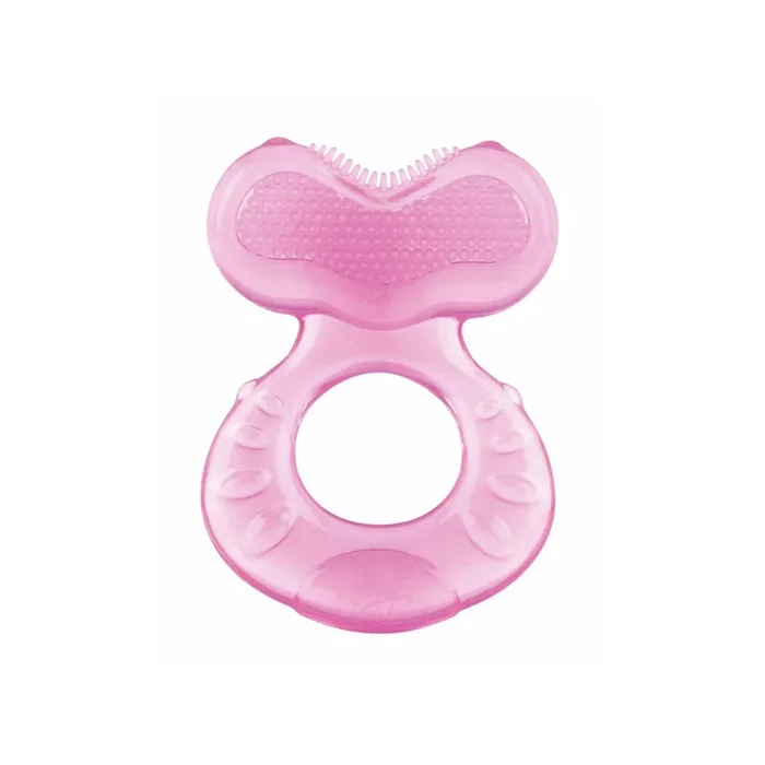 Nuby Fish-Shaped Silicone Teether With Bristles 0M+