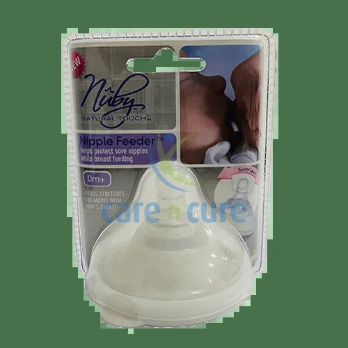 Nuby Natural Touch Nipple Feeder 0M+ 67669