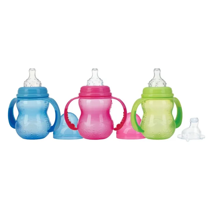 Nuby No Spill Wn Bottle With Handles 240 ml