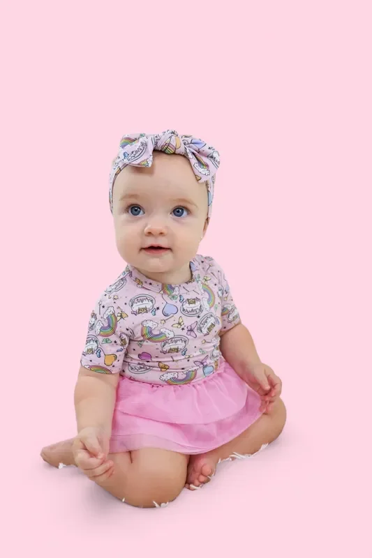 Once Upon A Birthday Dream Tutu Bodysuit Dress