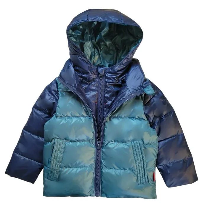Onekid Car Seat Coat | The Road Coat Down – Navy/Teal