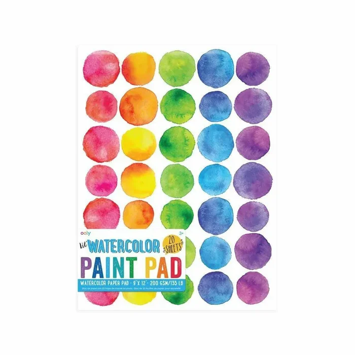 Ooly Chroma Lil’ Watercolor Paint Pad