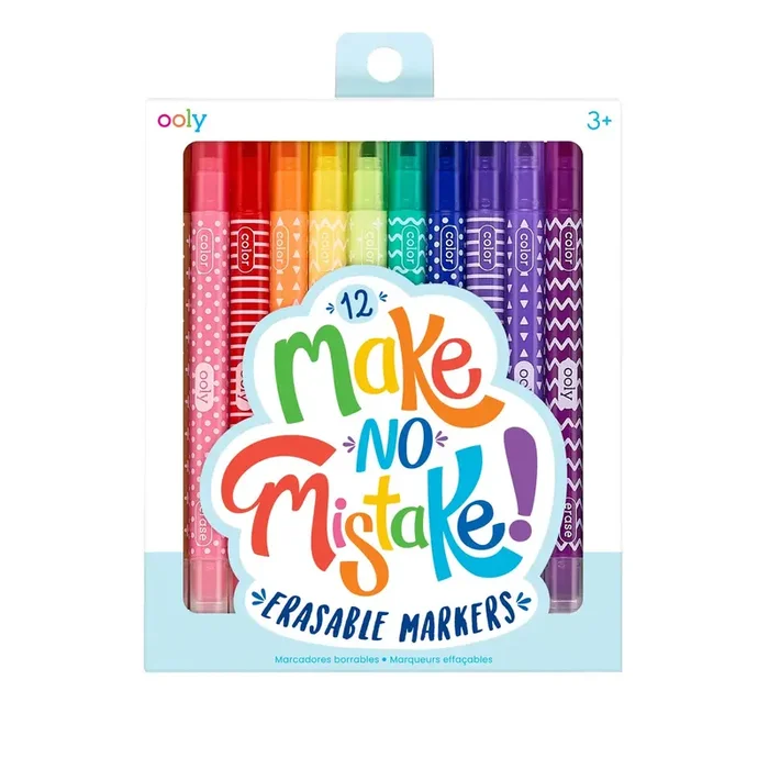 Ooly | Make No Mistake Erasable Markers