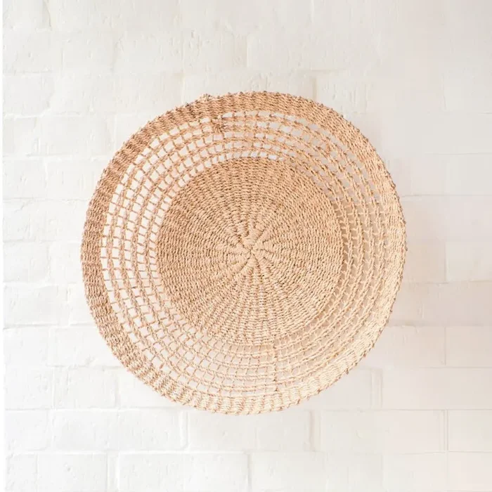 Open Weave Wall Baskets, Medium – Woven Wall Baskets | Likhâ