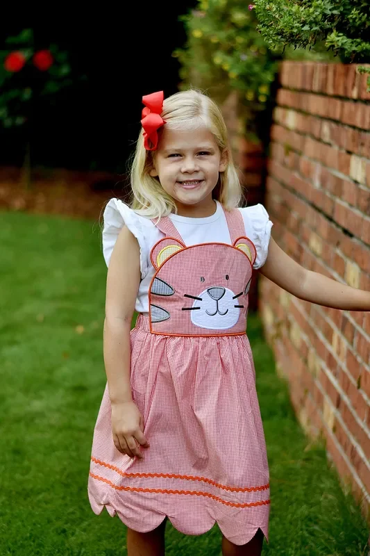 Orange Tiger Dress