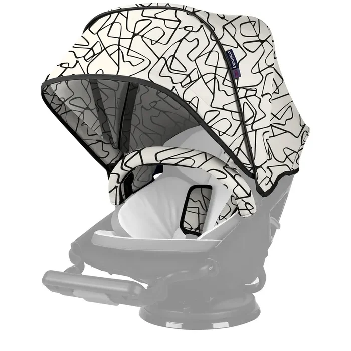 Orbit Baby Stroller Canopy in Squiggle