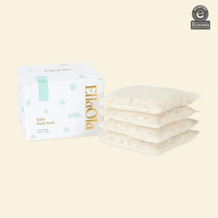 Organic Bath Soak Fragrance Free: Pack of 4
