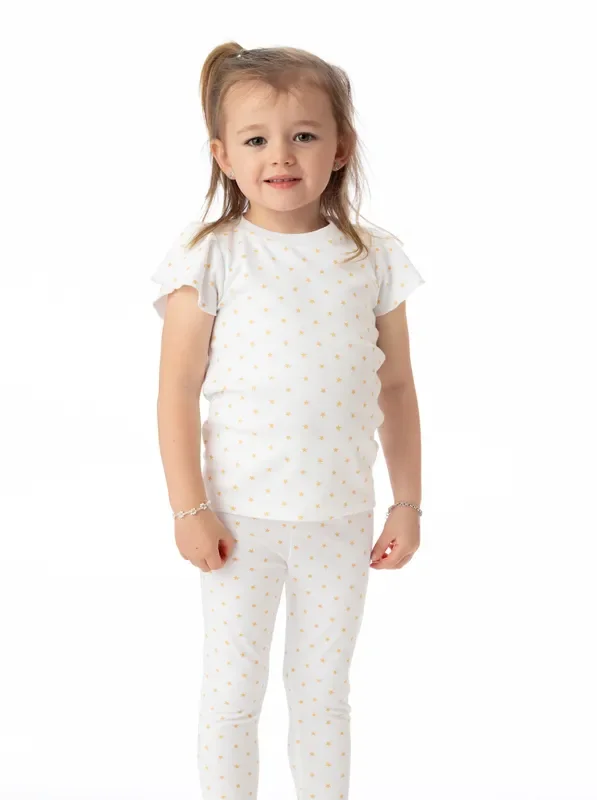 Organic Cotton Ashley Ruffled Tee – Star