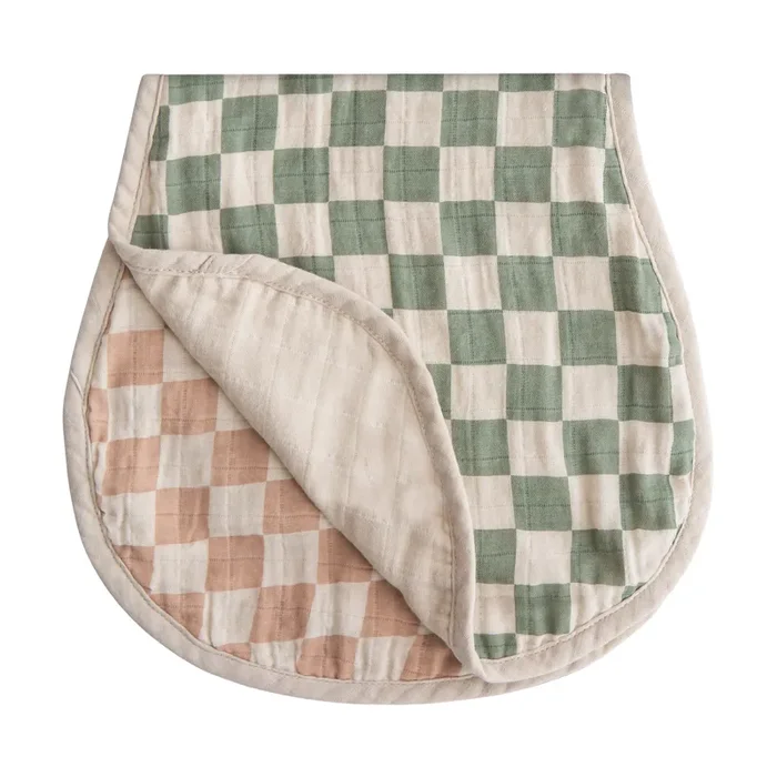 Organic Cotton Burp Cloth – 2 Pack